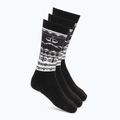 Skisocken Surfanic Pro Tech  3er-Pack Fairisle black