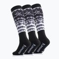 Skisocken Surfanic Pro Tech  3er-Pack Fairisle black 3