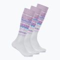 Skisocken Surfanic Pro Tech Fairisle 3er-Pack ice lilac 2