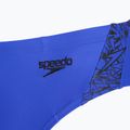 Speedo Boom Splice Kinderschwimmslip 6,5 cm Brief blau/schwarz 3