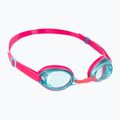 Speedo Jet V2 Kinder-Schwimm-Set Kopfhaube + Fluo orange/rosa sortierte Schwimmbrille 2