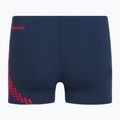 Speedo Essential Placement Allover Trunks blau/rot Kinderschwimmboxers 2