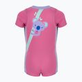 Kinder Badeanzug Speedo Koala Printed Float outfit + weste rosa 8-12258 2