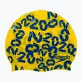 Speedo Slogan gelbe Kinder Badekappe 68-08386D690
