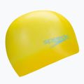 Speedo Plain Moulded gelbe Schwimmkappe für Kinder 68-70990D693