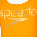 Einteiliger Damen-Badeanzug Speedo Logo Deep U-Back orange 3