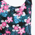 Speedo Allover Splashback blau/rosa einteiliger Badeanzug für Kinder 3