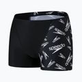 Herren Speedo Allover V-Cut Aquqshort Schwimm-Boxershorts schwarz 68-09734F392 4