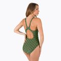 Speedo Damen Badeanzug einteilig Boomstar Allover Muscleback schwarz/gelb 68-12299A599 3