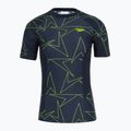 Speedo Damen Schwimmshirt Boomstar Allover Rash Top blau