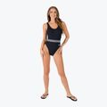 Speedo Belted Deep U-Back Damen Badeanzug einteilig schwarz 23630001 2