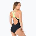 Speedo Fit Laneback Damen-Badeanzug schwarz/gelb 68-11389F344 3