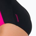 Speedo Boom Logo Splice Muscleback einteiliger Badeanzug für Damen B344 schwarz 12900B344 9