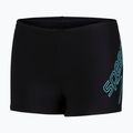 Herren Speedo Boom Logo Platzierung schwimmen Boxershorts schwarz 68-12406F888 5