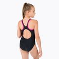 Speedo Boom Logo Splice Muscleback einteiliger Badeanzug für Kinder B344 schwarz 12859B344 6