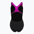 Speedo Placement Laneback Damen Badeanzug einteilig schwarz/rosa 11389C733 2