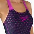 Speedo Medley Logo Medalist Damen Badeanzug einteilig navy blau 68-13474G722 4