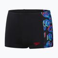 Speedo Digi Allover Panel Kinder Schwimmen Boxershorts schwarz 68-09530G685 6