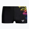 Speedo Digital Panel Kinder Badehose schwarz 68-11732G741