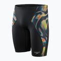 Herren Speedo Allover Digital V-Cut Schwimmen Jammer schwarz 68-10851G633