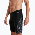 Herren Speedo Allover V-Cut schwimmen Jammer schwarz 68-113679177 2