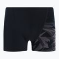 Herren Badeboxer Speedo HyperBoom V-Cut Aquashort black/siren red