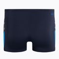 Badehose boxer Herren Speedo Boom Logo Splice dunkelblau-blau 68-12823 2