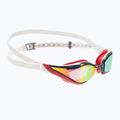 Schwimmbrille Speedo Fastskin Pure Focus Mirror rot 68-11778H224