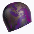 Badekappe Speedo Long Hair Printed schwarz-violett 68-1136
