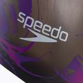 Badekappe Speedo Long Hair Printed schwarz-violett 68-1136 3
