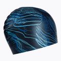 Badekappe Speedo Long Hair Printed dunkelblau 68-1136