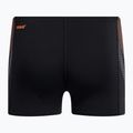 Badehose boxer Herren Speedo Tech Panel Black/Papaya Punch/Usa Charcoal 68-451H54 2