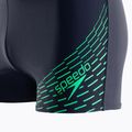 Badehose boxer Herren Speedo Medley Logo Aquashort dunkelblau 68-11354 3