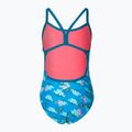 Einteiliger Badeanzug Kinder Speedo Flipper Phone Allover Vback blau 68-12846 2