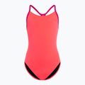 Einteiliger Badeanzug Kinder Speedo Lane Line Back Solid rosa 68-13441