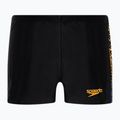Badehose boxer Kinder Speedo Plastisol Placement Aquashort schwarz 68-953