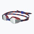 Speedo Hyper Flyer Mirror Kinder Schwimmbrille navy/rot/grau 2