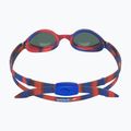 Speedo Hyper Flyer Mirror Kinder Schwimmbrille navy/rot/grau 3