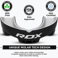 Kinder-Mundschutz RDX Mouth Junior black/white 3