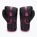 Boxhandschuhe RDX F6 schwarz-rosa BGR-F6MP 2