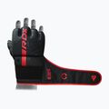 RDX Grappling Handschuhe F6 matt rot 5