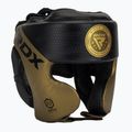 Boxhelm RDX L1 Mark Pro Cheek Boxing Training Head Guard golden