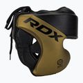 Boxhelm RDX L1 Mark Pro Cheek Boxing Training Head Guard golden 2