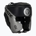 Boxhelm RDX L1 Mark Pro Cheek Boxing Training Head Guard silver