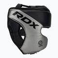 Boxhelm RDX L1 Mark Pro Cheek Boxing Training Head Guard silver 2
