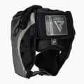 Boxhelm RDX L1 Mark Pro Cheek Boxing Training Head Guard silver 3