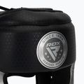 Boxhelm RDX L1 Mark Pro Cheek Boxing Training Head Guard silver 4