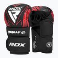 Grappling-Handschuhe RDX IMMAF Approved Shooted Grappling red