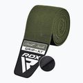 RDX Compression Elasticated Knee Wrap Armee grün 2