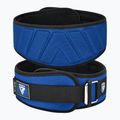 Gewichthebergürtel RDX Rx4 Weightlifting Belt blue 2